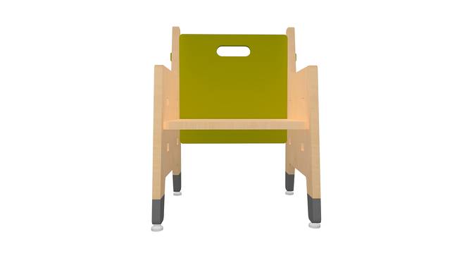 Purple Mango Weaning Solid Wood Chair -Green (Green, Matte Finish) by Urban Ladder - Front View Design 1 - 570644