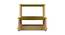 Maroon Apricot Step Solid Wood Stool - Green (Green, Matte Finish) by Urban Ladder - Front View Design 1 - 570647
