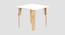 Lime Fig Solid Wood Table - White (Medium) (White, Matte Finish) by Urban Ladder - Cross View Design 1 - 570653