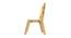 Grey Guava Solid Wood Chair -Natural (Natural, Matte Finish) by Urban Ladder - Design 1 Side View - 570669