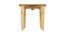 Lime Fig Solid Wood Table - Natural (Large) (Natural, Matte Finish) by Urban Ladder - Front View Design 1 - 570733