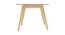 Black Kiwi Solid Wood Table - Pink (Pink, Matte Finish) by Urban Ladder - Front View Design 1 - 570735