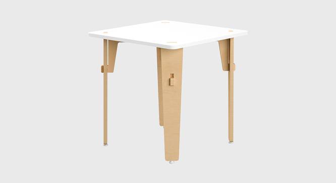 Lime Fig Solid Wood Table - White (Large) (White, Matte Finish) by Urban Ladder - Cross View Design 1 - 570748