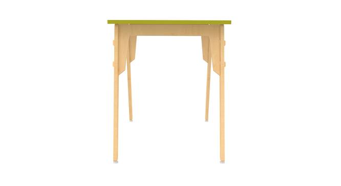 Black Kiwi Solid Wood Table - Green (Green, Matte Finish) by Urban Ladder - Cross View Design 1 - 570750