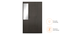 Zoey Three Door Wardrobe (With Mirror Configuration, Dark Wenge Finish) by Urban Ladder - Cross View Design 1 - 570969