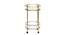 Callie Marble Serving Cart (Melamine Finish) by Urban Ladder - Front View Design 1 - 570998