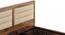 Ritz Solid Wood Hydraulic Storage Bed (Teak Finish, King Bed Size) by Urban Ladder - Design 1 Close View - 571058