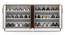 Alex Shoe Cabinet (Classic Walnut Finish, 18 pair Configuration) by Urban Ladder - Ground View Design 1 - 571310