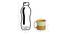 A Glazed Cosmos Multicolor Ceramic Noodle Mug (Mustard Yellow & Off White) by Urban Ladder - Design 1 Dimension - 572001