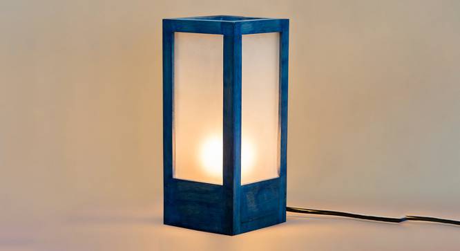 Slade Table Lamps (Berry Blue) by Urban Ladder - Cross View Design 1 - 572532