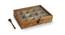 Medley of Masalas Brown Solid Wood Spice Box (Light Brown) by Urban Ladder - Front View Design 1 - 572965
