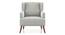 Brando Arm Chair (Vapour Grey) by Urban Ladder - Side View Design 1 - 