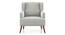 Brando Arm Chair (Vapour Grey) by Urban Ladder - Side View Design 1 - 