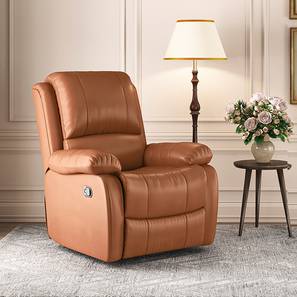 Products At 70 Off Sale Design Lebowski Recliner (Tan, One Seater)
