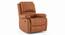 Lebowski Recliner (Tan, One Seater) by Urban Ladder - Front View Design 1 - 574573