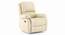 Lebowski Recliner (One Seater, Ancient Ivory Cream) by Urban Ladder - Front View Design 1 - 574574