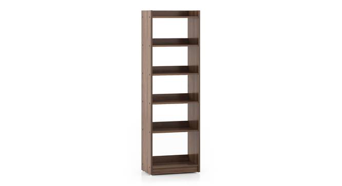 Megan Engineered Wood Bookshelf (Classic Walnut Finish, 5 Feet Size) by Urban Ladder - Design 1 Full View - 574605