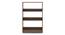 Megan Engineered Wood Bookshelf (Classic Walnut Finish, 3 Feet Size) by Urban Ladder - Front View Design 1 - 574611