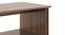 Adele Rectangular Engineered Wood Coffee Table (Classic Walnut Finish) by Urban Ladder - Design 1 Side View - 574623