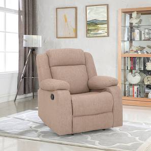 Recliners Sale Design Avalon One Seater Manual Recliner in Brown Colour