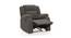 Avalon Fabric 1 Seater Manual Recliner in Grey Colour (Grey, One Seater) by Urban Ladder - Design 1 Side View - 574726