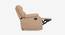 Avalon Fabric 1 Seater Manual Recliner in Brown Colour (Brown, One Seater) by Urban Ladder - Rear View Design 1 - 574747
