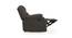 Avalon Fabric 1 Seater Manual Recliner in Grey Colour (Grey, One Seater) by Urban Ladder - Rear View Design 1 - 574748