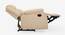 Avalon Fabric 1 Seater Manual Recliner in Beige Colour (Beige, One Seater) by Urban Ladder - Design 1 Close View - 574766
