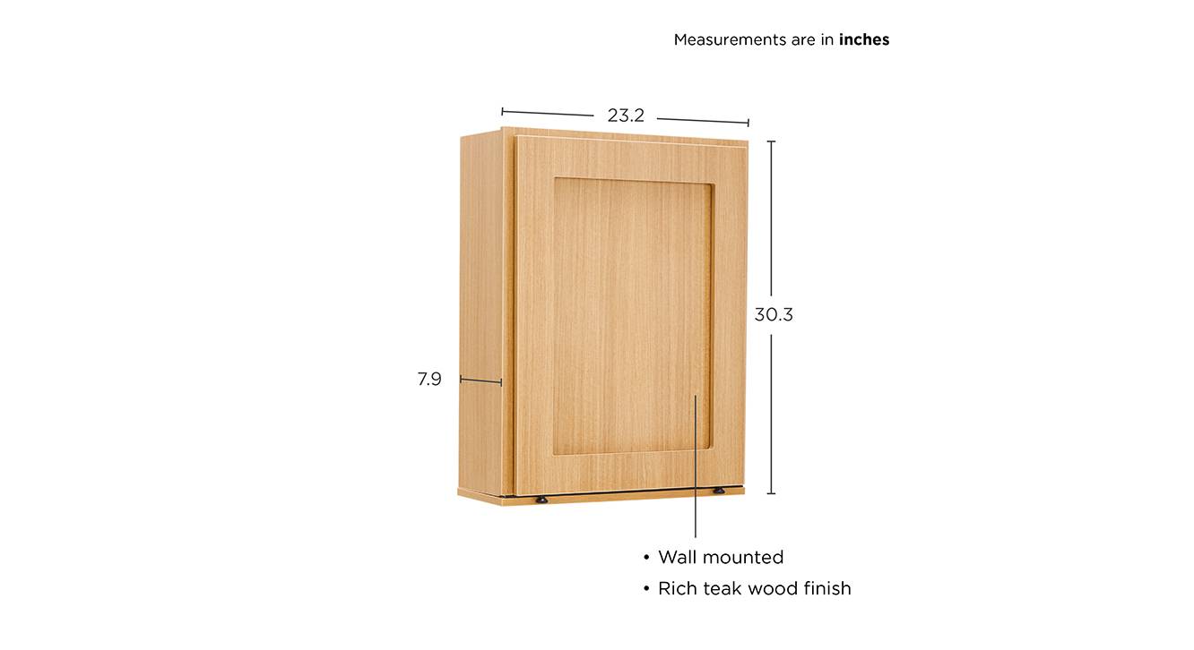 Shuffle Engineered Wood Study Table in Teak Finish Urban Ladder