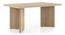 Awdry Rectangular Engineered Wood Coffee Table (Sonoma Oak Finish) by Urban Ladder - Design 1 Side View - 574816