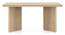 Awdry Rectangular Engineered Wood Coffee Table (Sonoma Oak Finish) by Urban Ladder - Rear View Design 1 - 574819