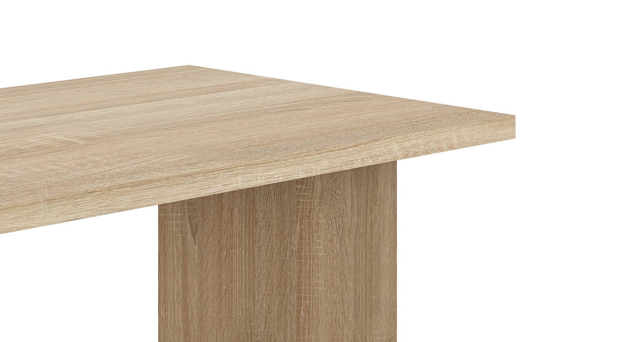 Awdry Rectangular Engineered Wood Coffee Table in Sonoma Oak Finish