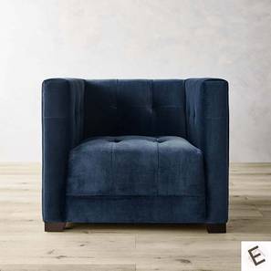 expressionist by mohanbir Rudo Lounge Chair in Stain Blue Colour-picture-10