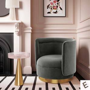 expressionist by mohanbir Bateau Lounge Chair in Dark Grey Colour-picture-38