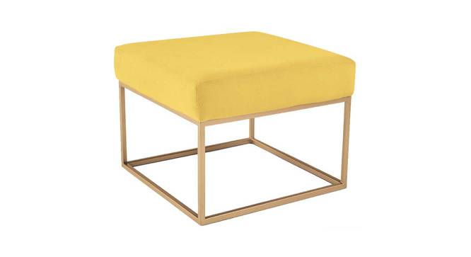Hanna Ottoman in Yellow Colour (Prime Daisy Yellow) by Urban Ladder - Cross View Design 1 - 574855
