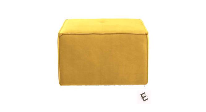 Emmett Ottoman in Daisy Yellow Colour (Prime Daisy Yellow) by Urban Ladder - Cross View Design 1 - 574861