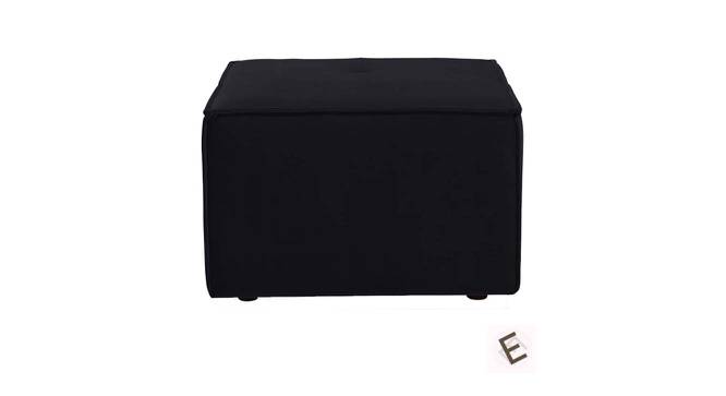 Emmett Ottoman in Black Colour (Black) by Urban Ladder - Cross View Design 1 - 574862