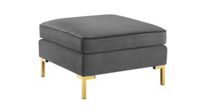 Erik Ottoman in Grey Colour (Midnight Grey) by Urban Ladder - Cross View Design 1 - 574863