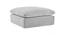 Brit Ottoman in Grey Ash Colour (Ash Grey) by Urban Ladder - Cross View Design 1 - 574865