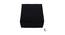 Emmett Ottoman in Black Colour (Black) by Urban Ladder - Front View Design 1 - 574883