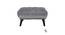 Brait Ottoman in Midnight Grey Colour (Midnight Grey) by Urban Ladder - Front View Design 1 - 574887