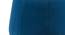 Boho Ottoman in Ocean Blue Colour (Royal Ocean Blue) by Urban Ladder - Design 1 Side View - 574894