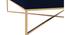 Ema Ottoman in Navy Blue Colour (Royal Navy Blue) by Urban Ladder - Design 1 Side View - 574896