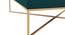 Ema Ottoman in Peacock Green Colour (Peacock Green) by Urban Ladder - Design 1 Side View - 574897