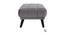 Brait Ottoman in Midnight Grey Colour (Midnight Grey) by Urban Ladder - Design 1 Side View - 574902