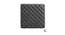 Rainn Ottoman in Midnight Grey Colour (Midnight Grey) by Urban Ladder - Design 1 Side View - 574904