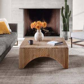 expressionist by mohanbir Square Solid Wood Coffee Table in Matte Finish-picture-19