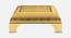 Megacosm Square Solid Wood Coffee Table (Gold Finish) by Urban Ladder - Cross View Design 1 - 574931