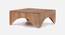 Tallado Square Solid Wood Coffee Table (Matte Finish) by Urban Ladder - Cross View Design 1 - 574932