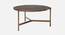 Albert Round Engineered Wood Coffee Table (Powder Coating Finish) by Urban Ladder - Cross View Design 1 - 574937